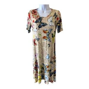 Johnny Was 🦋 Mitchi Butterfly Dress nwot size XXS